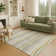 Machine Washable Indoor/Outdoor Micelotta ACN2333 Stripes Rug