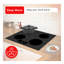 Plaque de cuisson à induction à 4 brûleurs 24 po Equator Power Boost Keep Warm 240V / 7400W