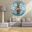 Wall Clock 36" Oversized for Living Room decor with Real Moving Gears England Collection-107103021
