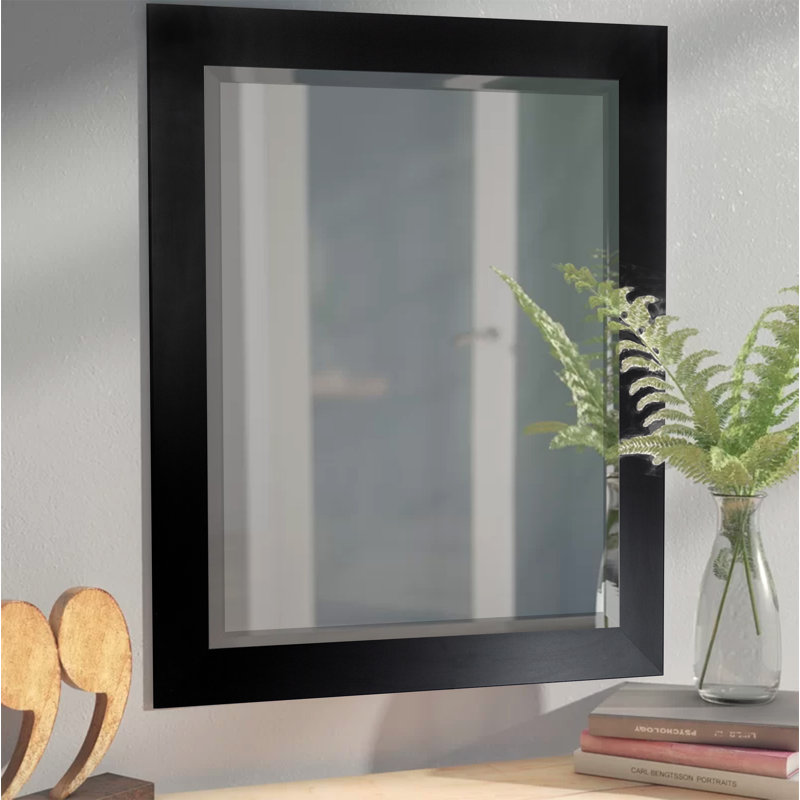 Miroir pleine grandeur Tacony, H 35 po x l 35 po, Noir