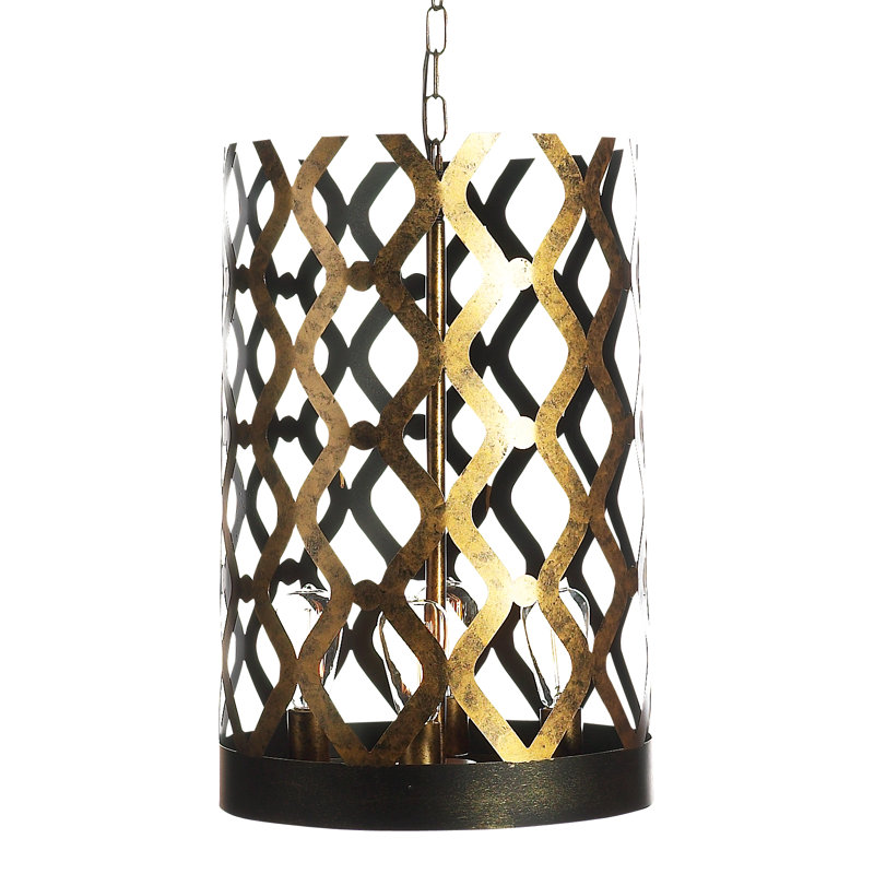 Atlanta 4 - Light Lantern Cylinder Chandelier