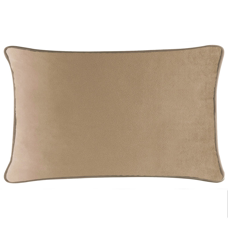 Coussin décoratif Sparkles Home | Housse en polyester et bourre en plumes | Doux et luxueux - 4 tailles, Velours champagne