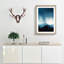Cloud Touching the Mountains in Abstract - Picture Frame Graphic Art Print-55680516-55680522