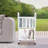 Ciane 17'' W 4-compartment Book Storage with Wheels-1872969193