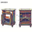 Armoire de meuble-lavabo contemporaine 24 po avec lavabo en céramique intégré, unité de rangement autoportante avec 2 tiroirs et tablette réglable personnalisable-1219032797