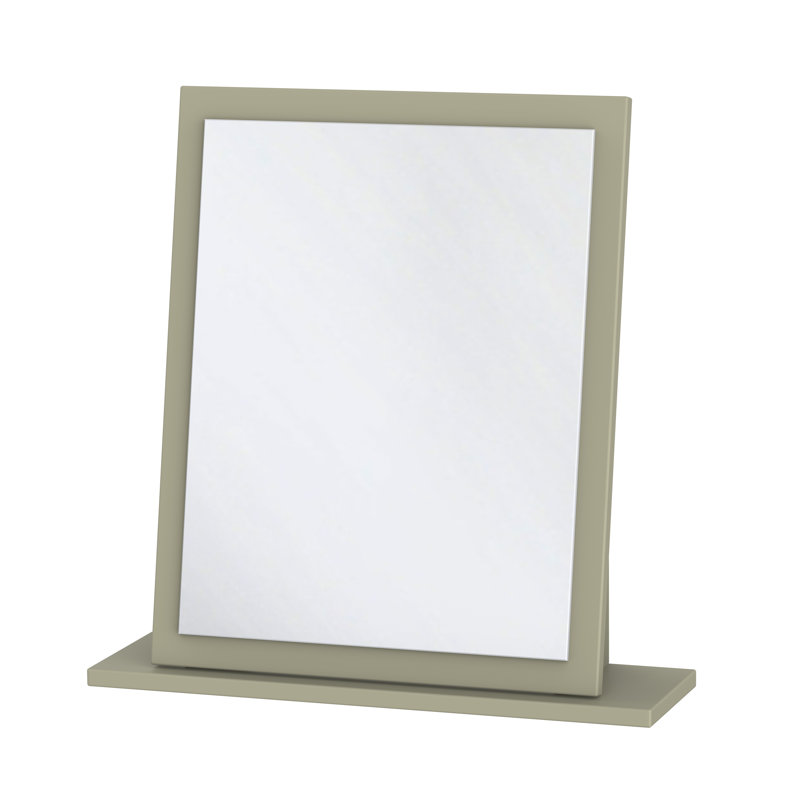 Fully Assembled Lyman Dresser Mirror, Mushroom