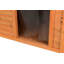  Brown Wood Insulated Dog House