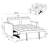 55.2'' Wide Modern Convertible Sleeper Sofa Bed With Reclining Backrest And 2 Pillows-1025293904
