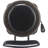Backed Adjustable Height Ergonomic Industrial Stool Footring