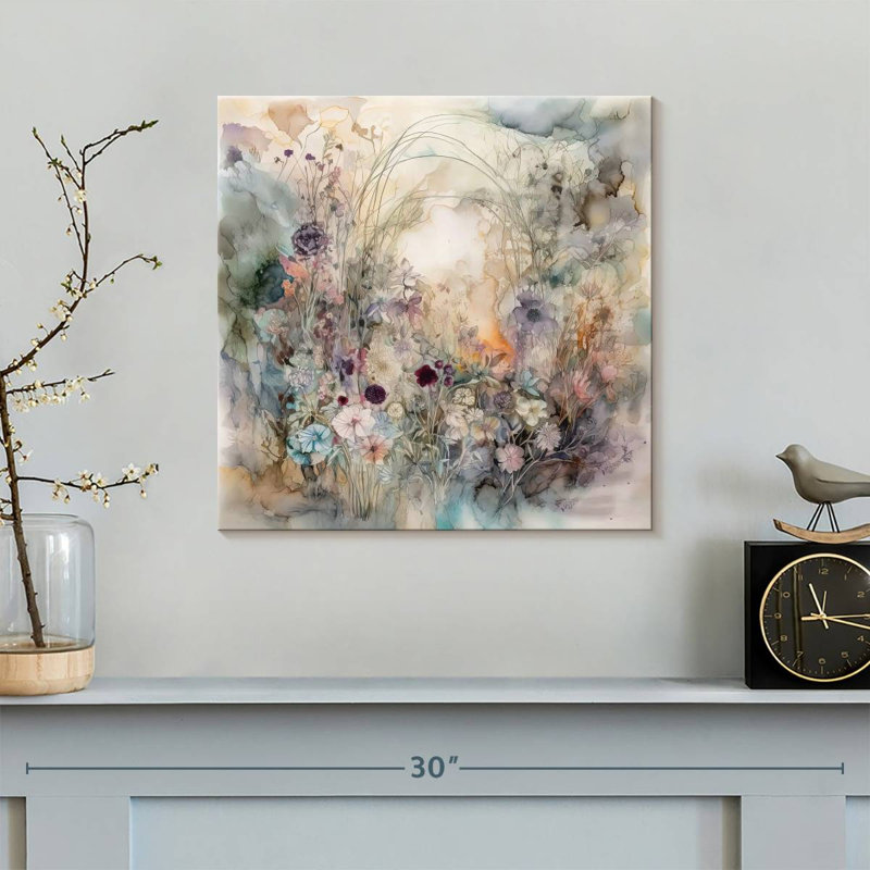 The View From Here I, 16" H x 16" W