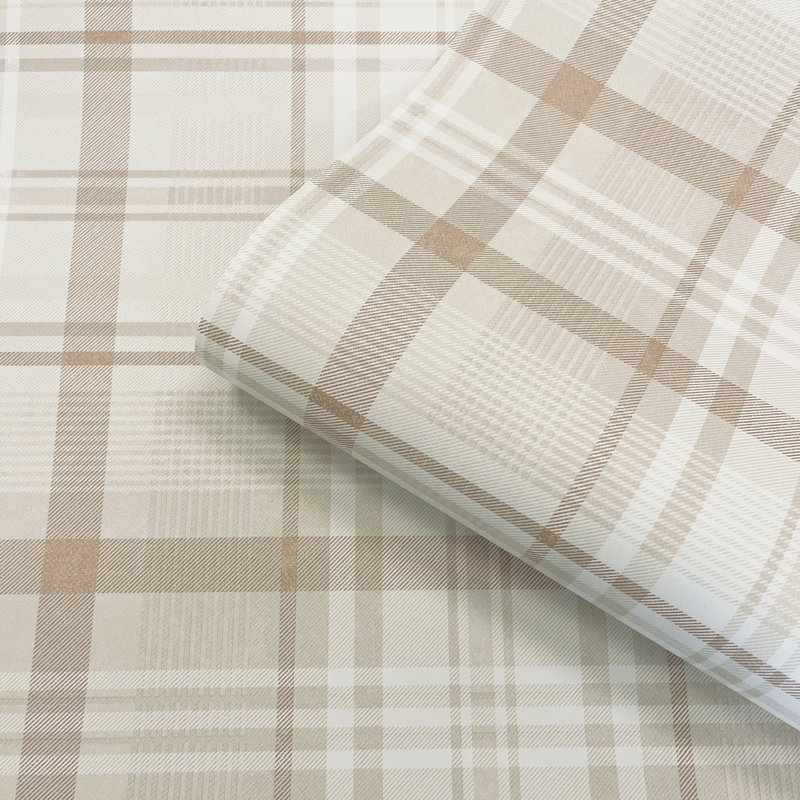 10.05m x 53cm Matte Wallpaper Roll, Orange Cream