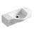 Alfi Brand 12'' White Porcelain Rectangular Bathroom Sink