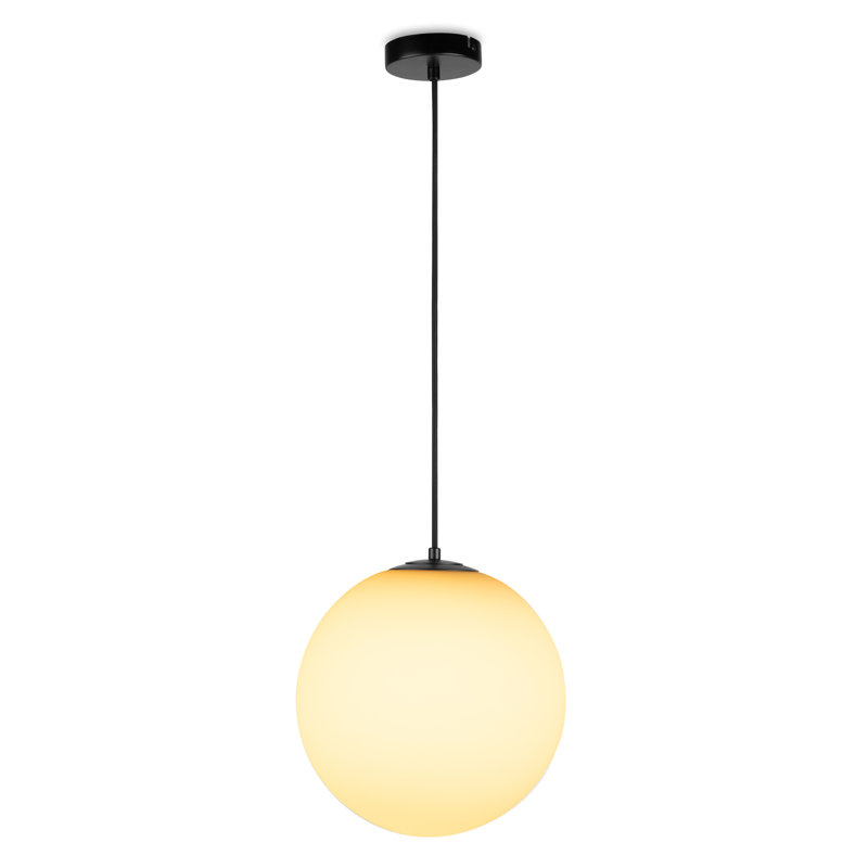 Kiryazov 1 - Light Black Globe Glass Pendant