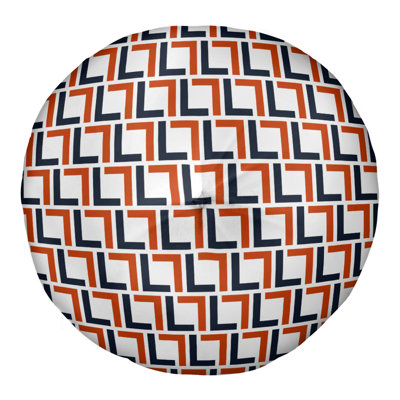 Chicago Round Pillow Cover & Insert