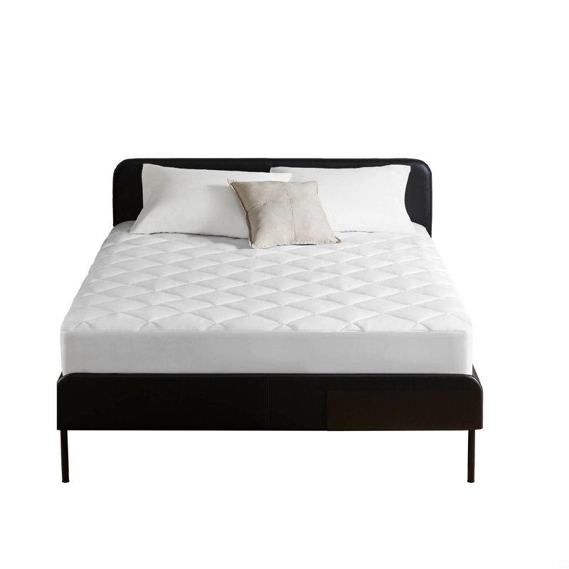 Overfilled Deep Pocket Mattress Pad White, King