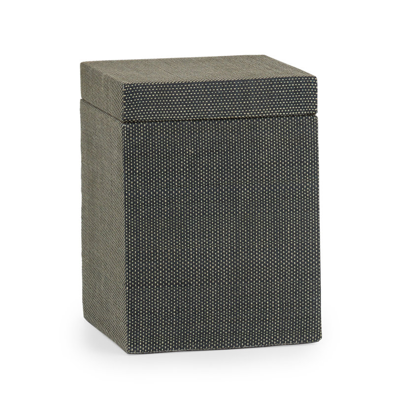 Araba Silver Bathroom Storage Container, Slate Gray