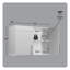 Armoire de rangement à 2 portes Watse, armoire de rangement murale pour la cuisine et le garage avec tablette ajustable, l 32 po x H 24 po x P 16 po Watse, gris-225433568