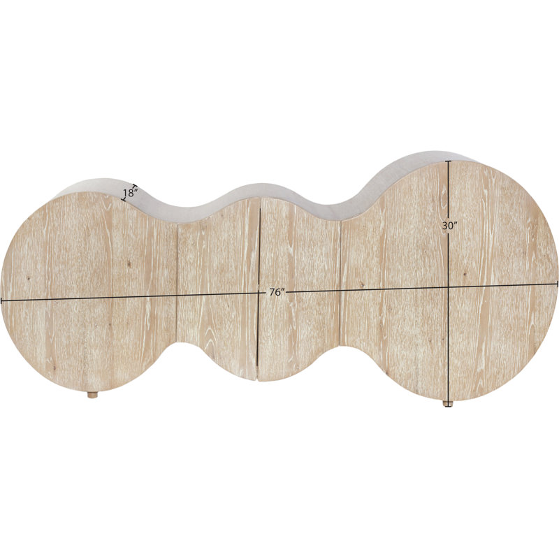 Husnah 76'' Sideboard, Oak