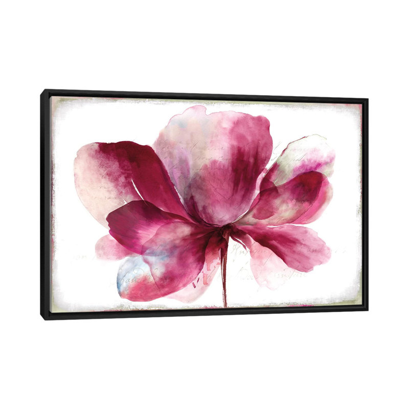 " Lilya I " by Asia Jensen, 18" H x 26" W x 1.5" D, No Mat, Black Framed Canvas