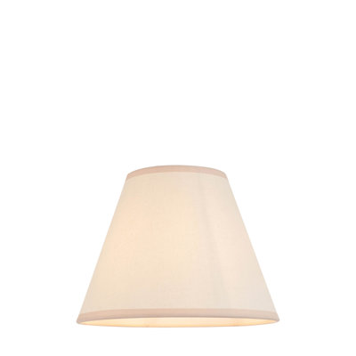 Ivy Tapered Lamp Shade finished in Vintage White