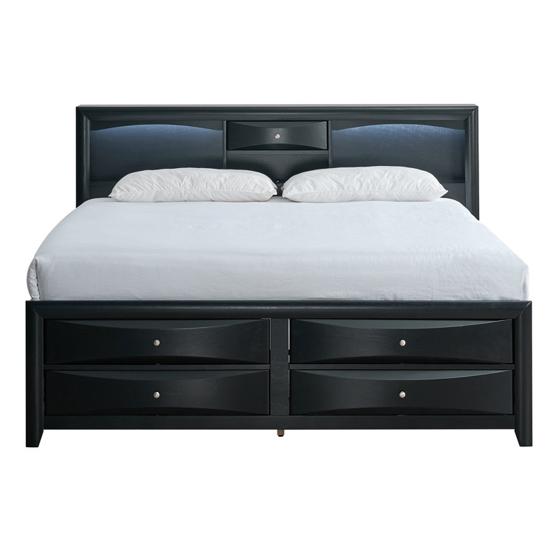 Lit double Marilla, noir