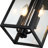 Aurelia 18"  2-Light Modern Black Outdoor Wall Light for Porch and Garage-1582403002