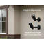 LED-Double Flood-Matte Black(includes Motion Sensor)20W 3000K