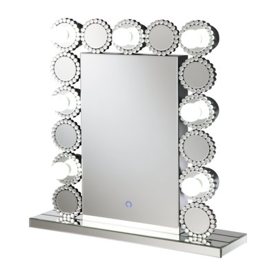 Miroir de plancher DEL Jennavieve