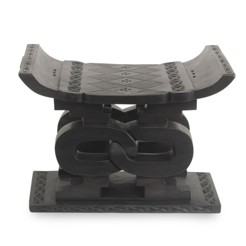 Buffolino Sese Wood Accent Stool
