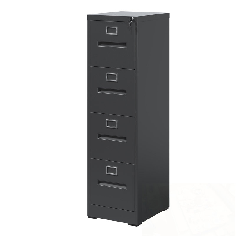 Metal File Storage Cabinet With 4 Drawers
