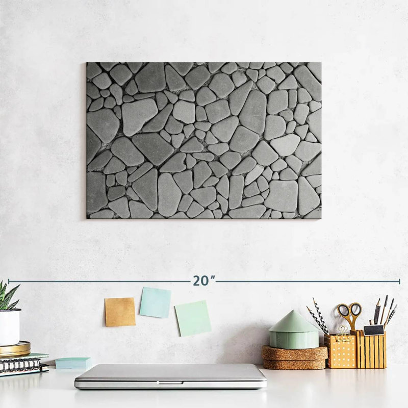 Lilie Stone Mosaic Pattern, 8" H x 12" W