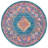 Christa Geometric Blue Area Rug-251262255