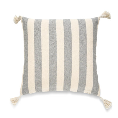 French Stripe Pillow With  Insert