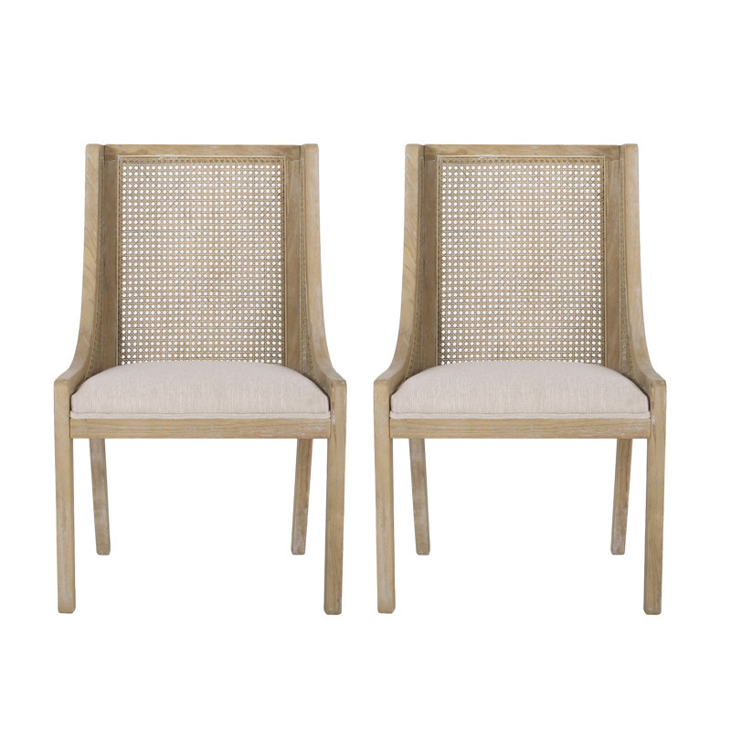 Chaise d'appoint Ireion Audri, Beige / Naturel