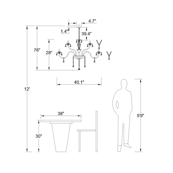 Dimensions du produit