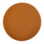 Repose-pieds rond Pumpkin Orange Boucle | Pieds évasés en bois naturel | Idée de cadeau