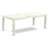 7 Piece Modern Dining Table Set Consist of a Rectangle Wooden Table with Butterfly Leaf and 6 Pond Faux Leather Parson Dining Chairs, 42x84 Inch, Linen White-2136266565-2136266564-2046979068