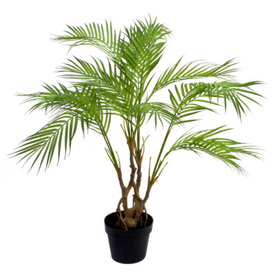 90cm Faux Palm Plant in Pot Liner