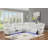 Aprea Wide Air Leather Reclining Sectional with LED and Bluetooth-958228639-958228636