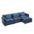 Chenille bleue marine est en rupture de stock