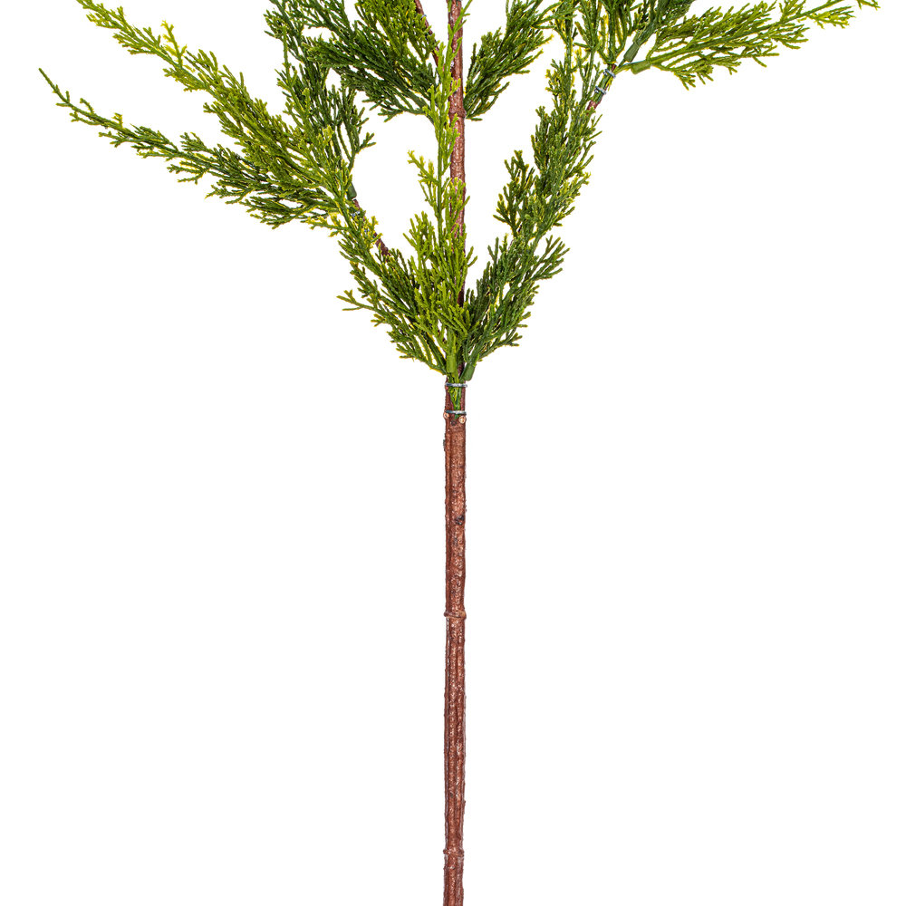 44'' Faux Cypress Branch