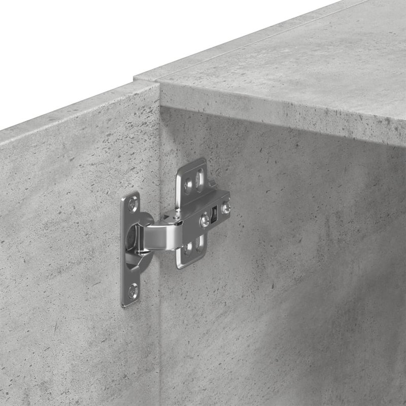 Alnora 30cm Sideboard, Concrete grey