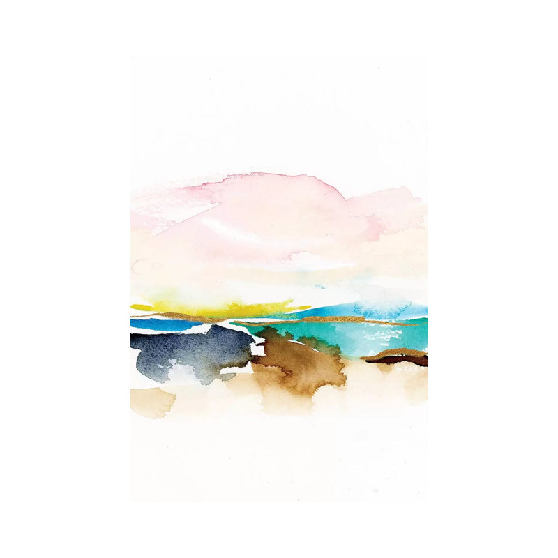 Abstract Landscapes by Joy Ting - Wrapped Canvas Gallery-Wrapped Canvas Giclée, 30.48 cm H x 20.32cm W