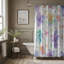 Rideau de douche 1 pièce Soft Soft Florals-1281371006
