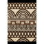 Tapis ivoire / chocolat Kirbyville-175646348