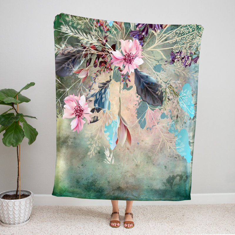 Throw Blanket, 50" W x 60" L