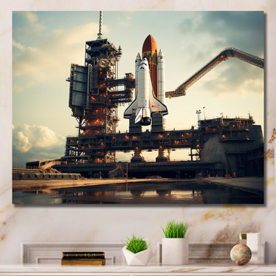 Space Shuttle Launch IV - Space Shuttle Canvas Prints