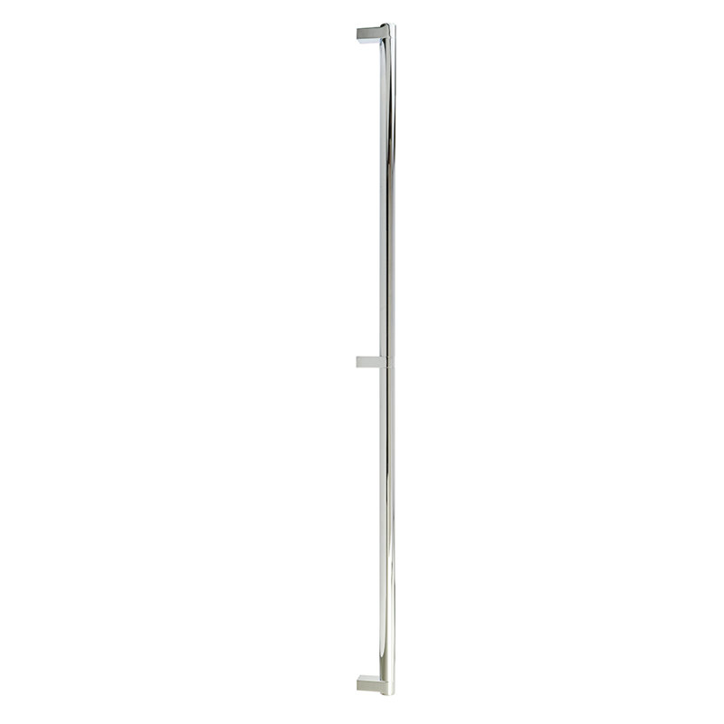 Emtek Select Appliance Pull 36" Center-to-Center w/ Rectangular Stem & Smooth Pull (Concealed Surface Mount), Polished Nickel