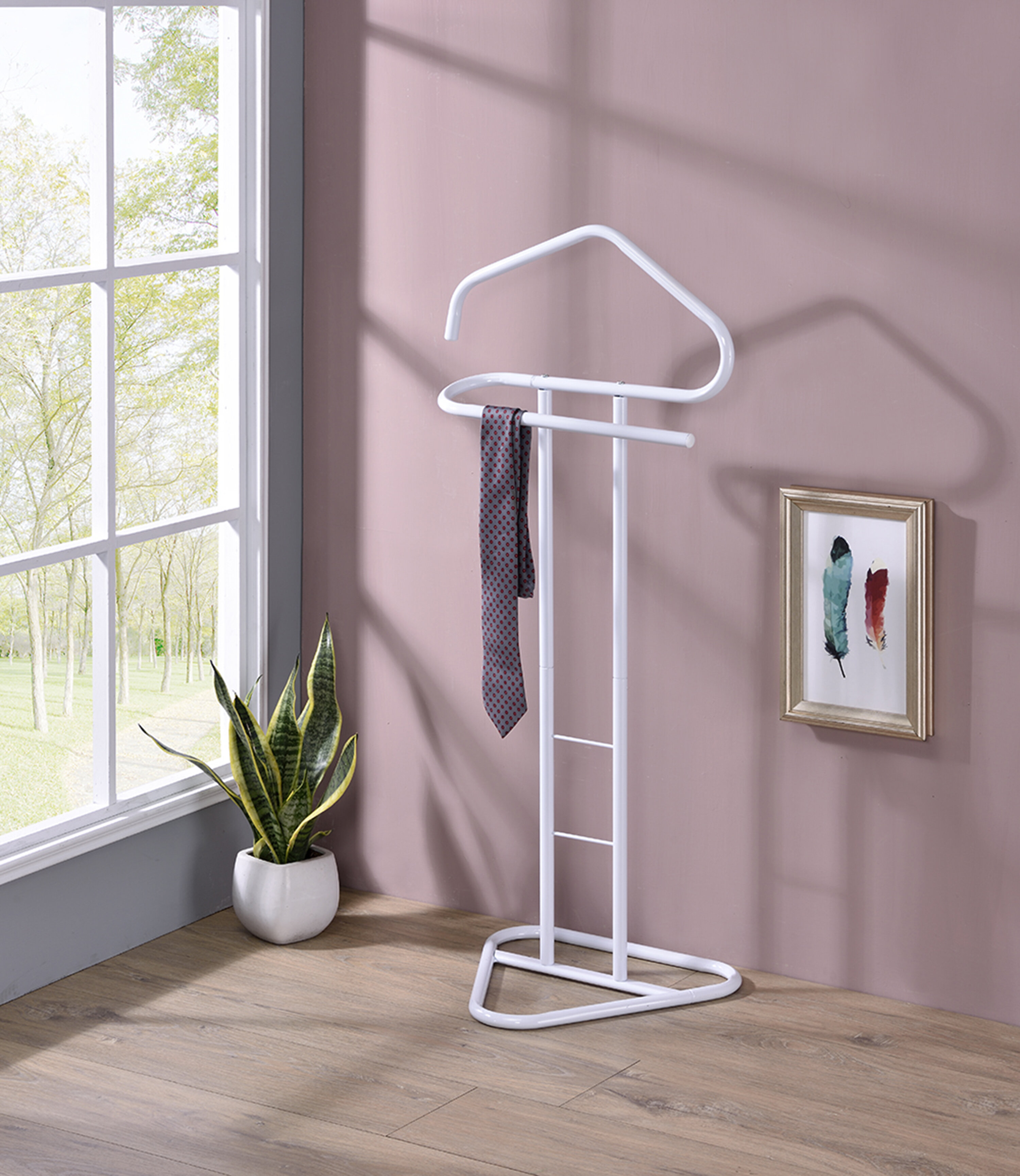 Ebern Designs Anshveer Metal Freestanding Valet Stand & Reviews | Wayfair