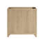 TileBar Studio Vanities Emett Medium Ash 36" Single Vanity with White Quartz Top